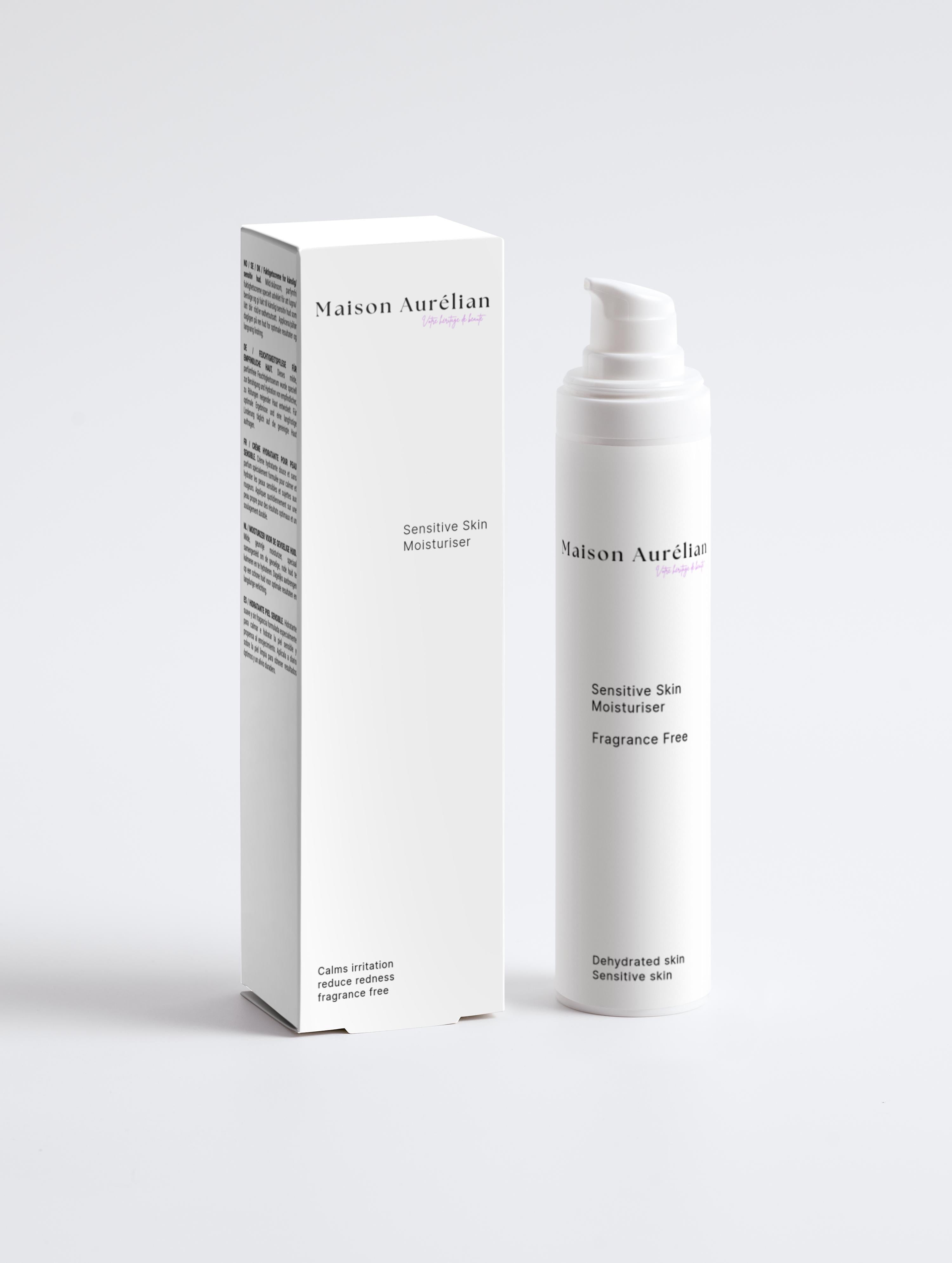 Sensitive Skin Moisturiser, Fragrance Free
